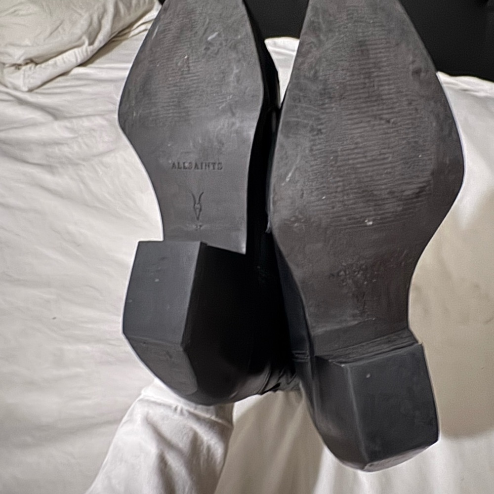 All saints leather cowboy Boots - Picture 3 of 5
